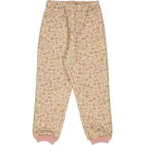 Thermo Pants Alex - eggshell flowers