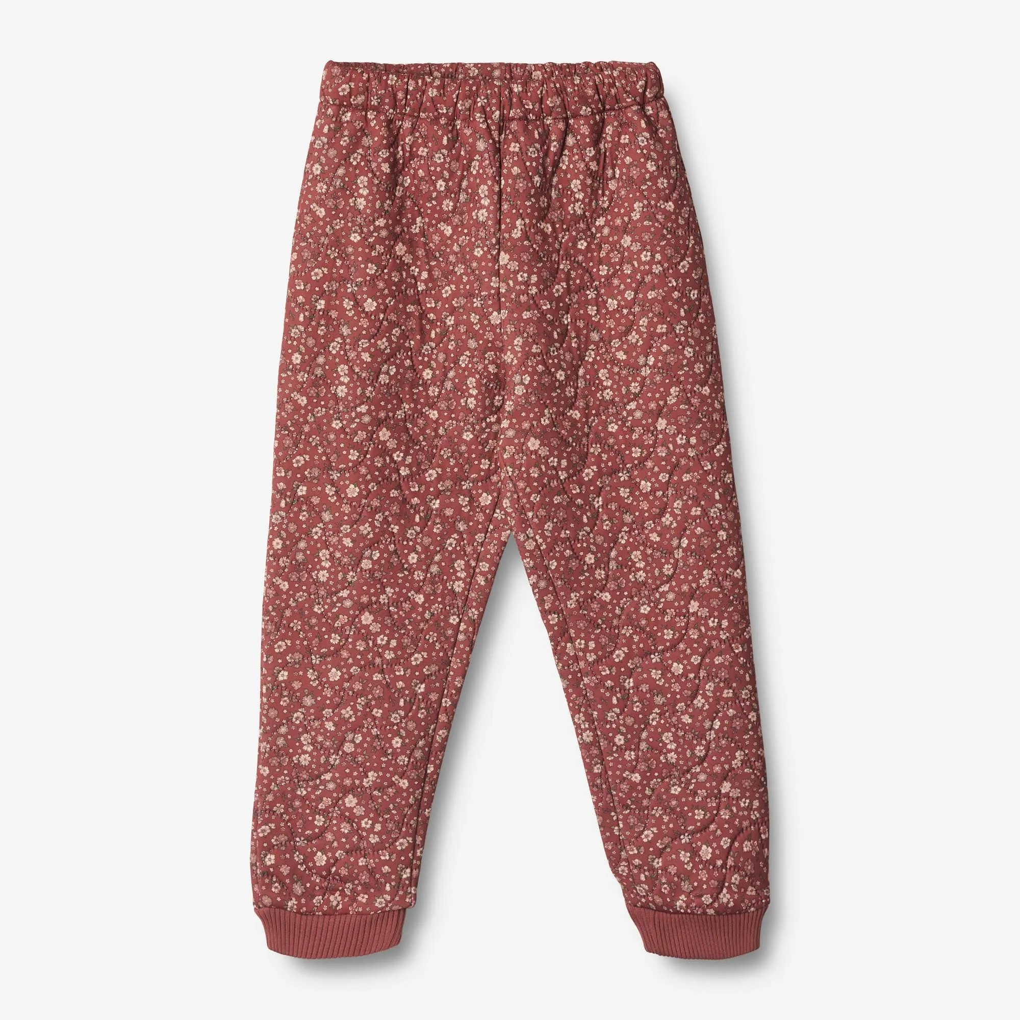 Thermo Pants Alex - red flowers