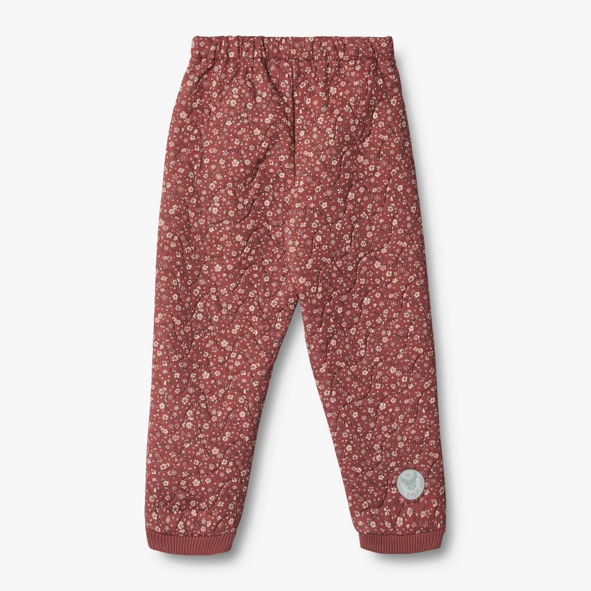 Thermo Pants Alex - red flowers