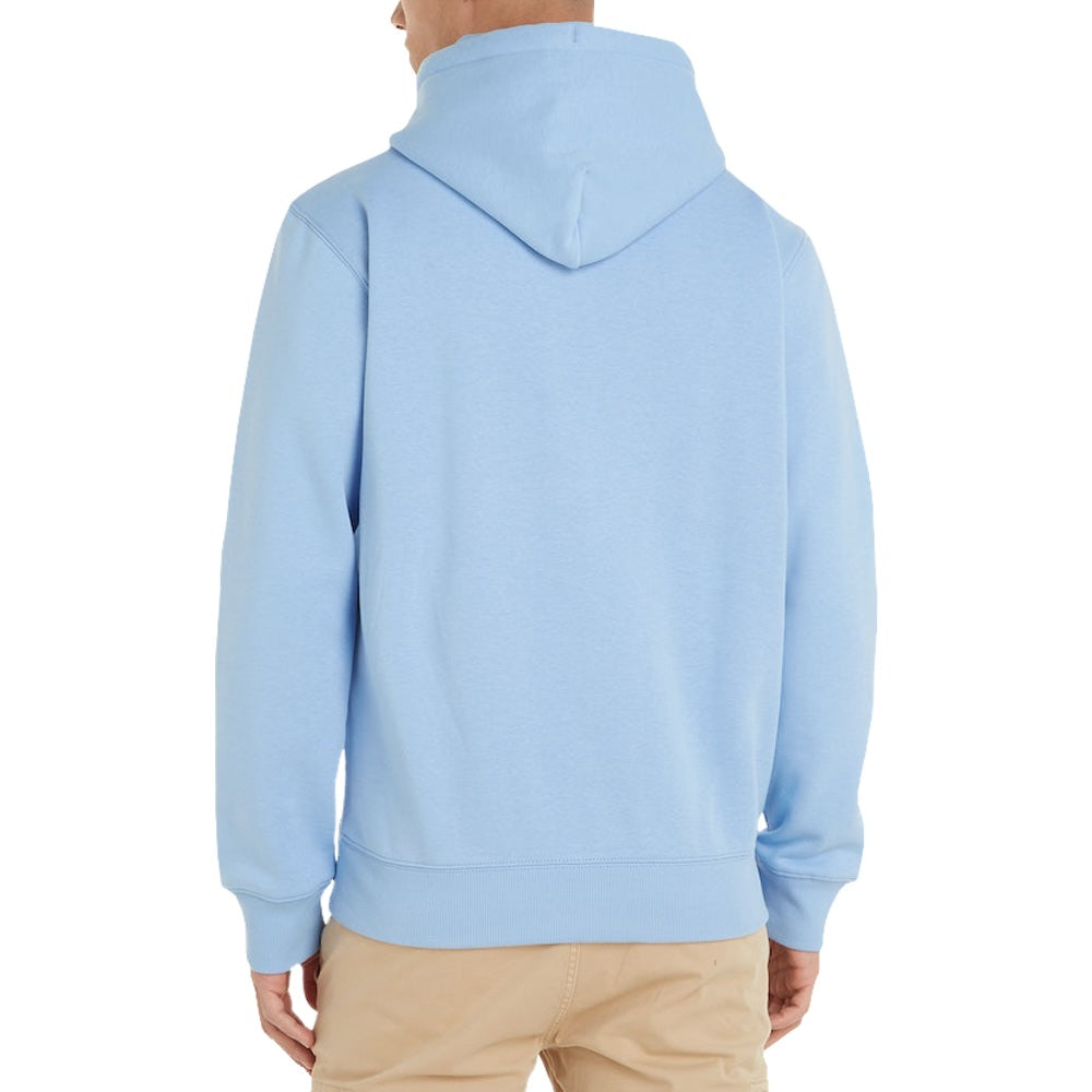 Tommy Jeans Regular Fleece Hood - Moderate Blue