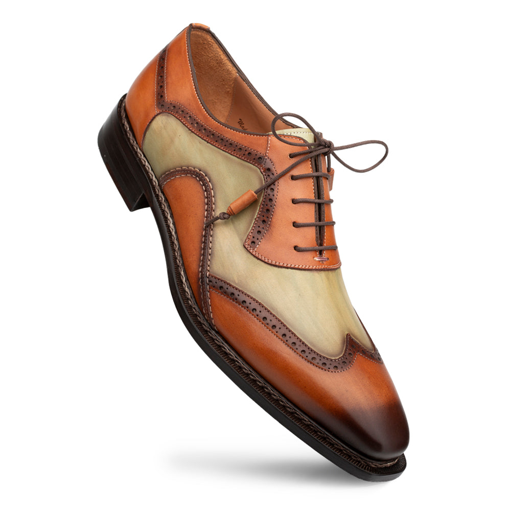 Two-Tone Wing Tip Oxford