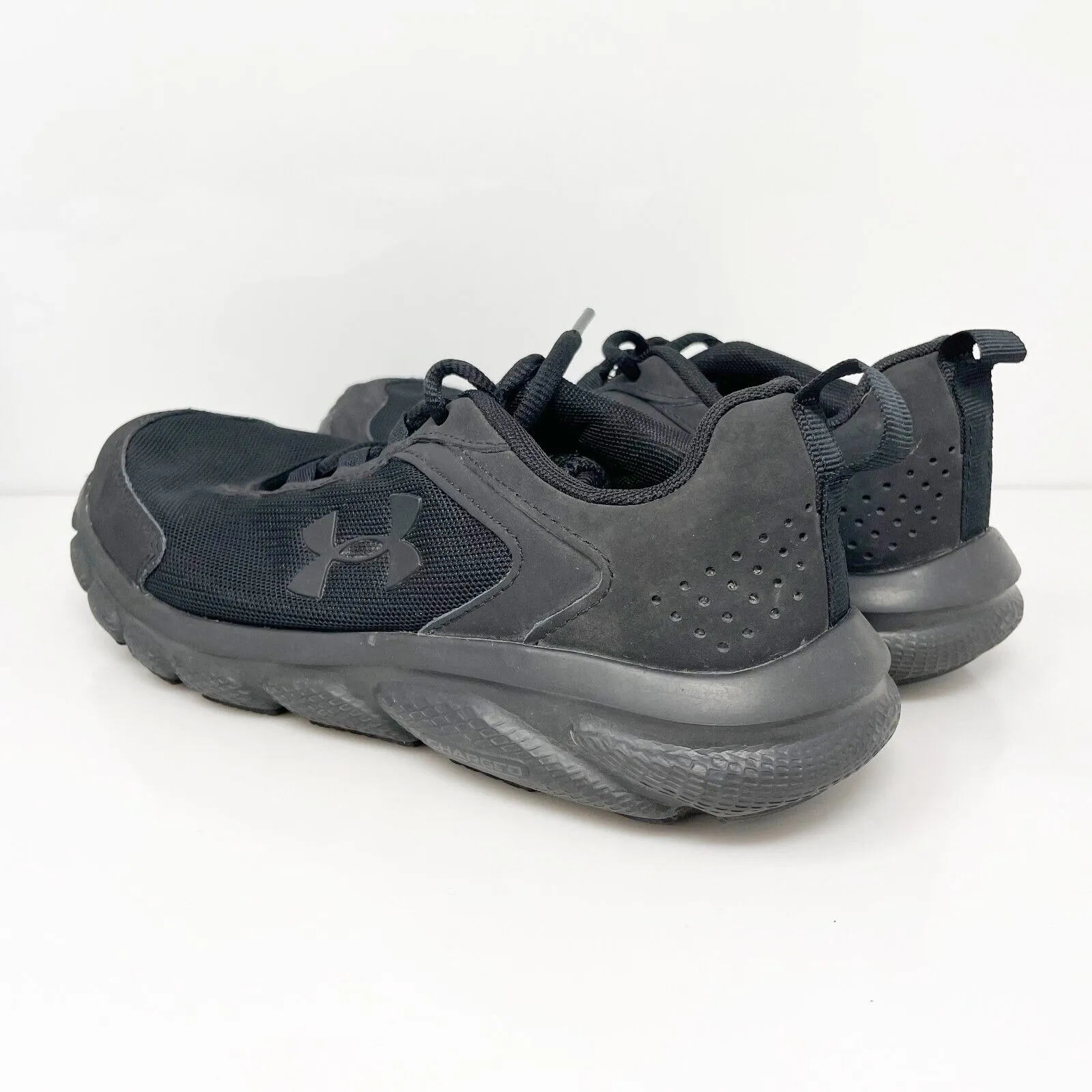 Under Armour Womens Charged Assert 9 3024591-002 Black Running Shoes Sneakers 8