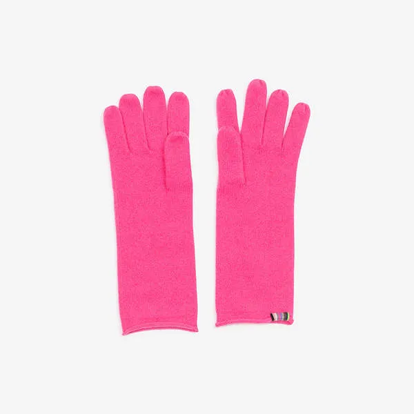 unisex Extreme Cashmere Sensa Cashmere Gloves - Fluo Pink