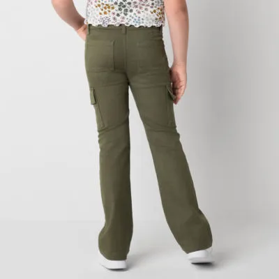 Vanilla Star Big Girls High Rise Flare Cargo Pant