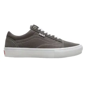 Vans Skate Old Skool Pro Shoes Pewter/True White