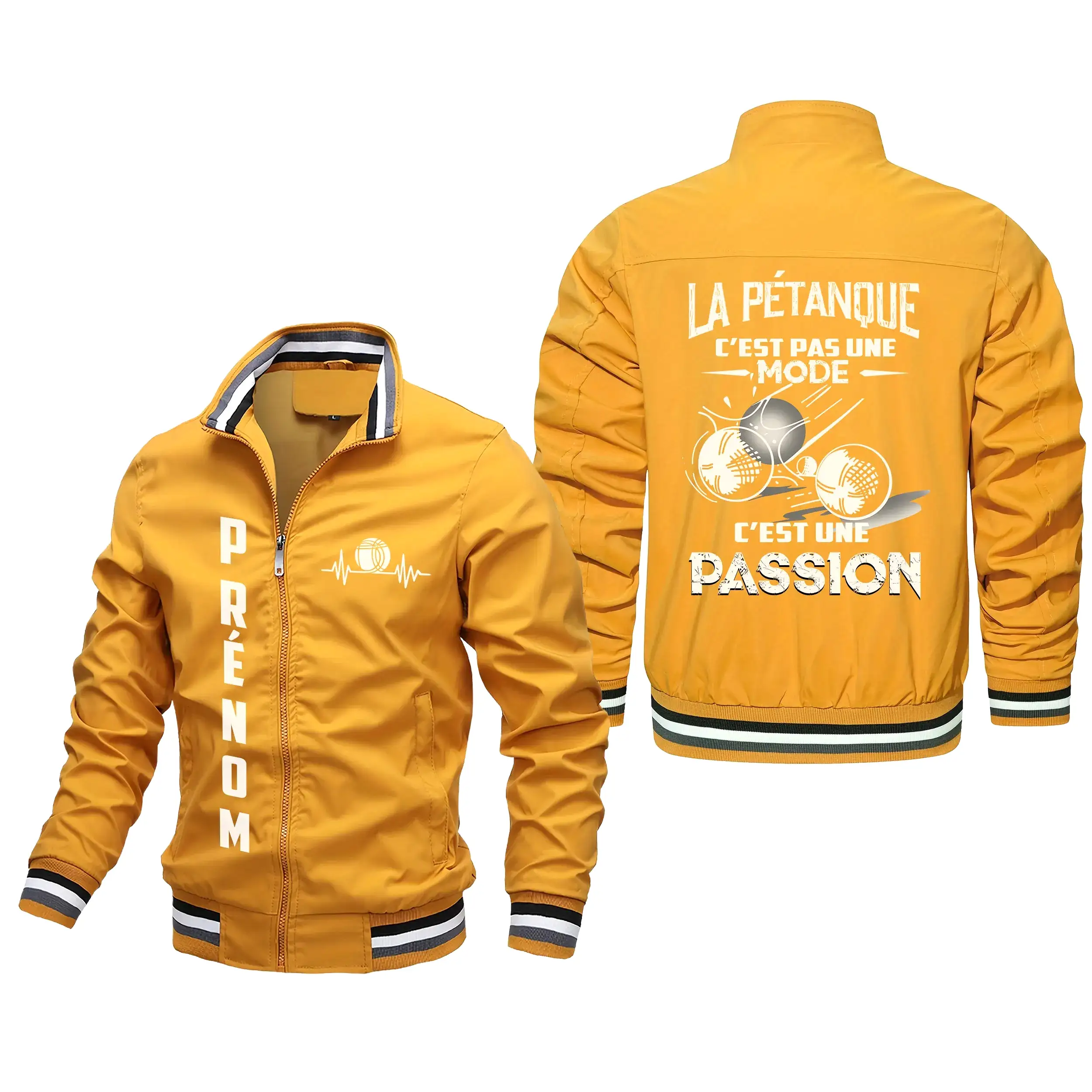 Veste De Pétanque Personnalisée, La Pétanque C'est Pas Une Mode, C'est Une Passion - CT07092362