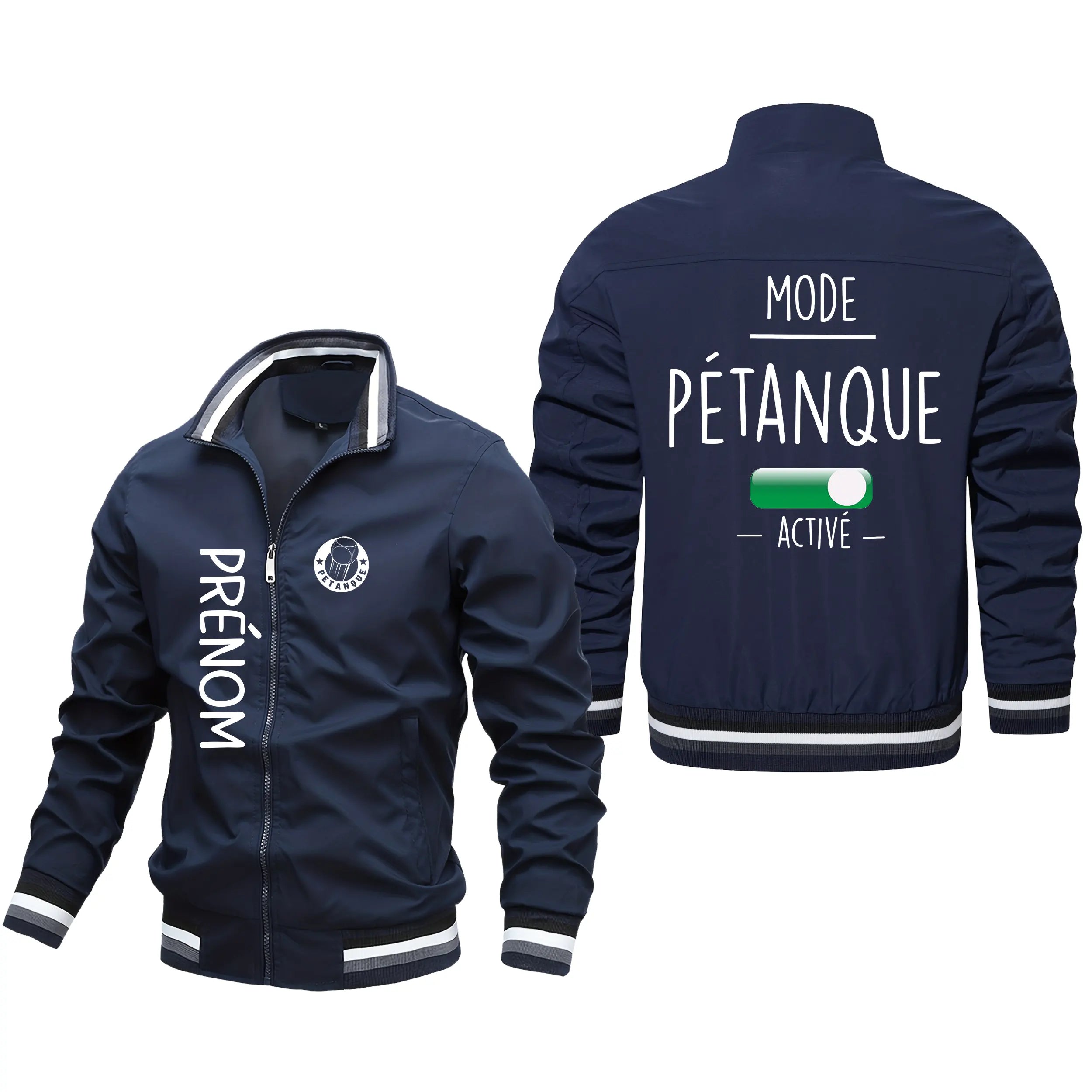 Veste De Sport Pétanque, Mode Pétanque Active, Cadeau Personnalisé Pour Bouliste - CT10092355