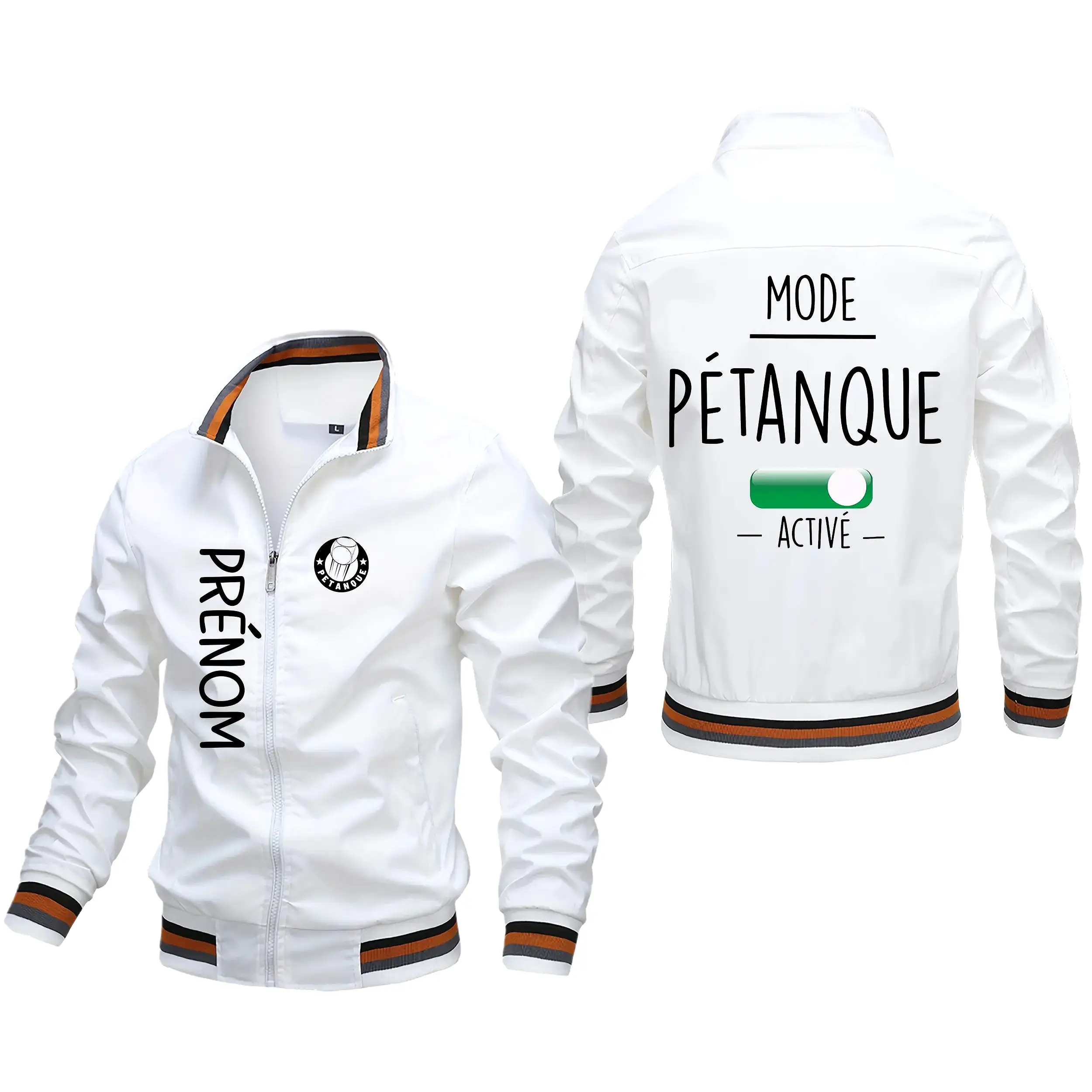 Veste De Sport Pétanque, Mode Pétanque Active, Cadeau Personnalisé Pour Bouliste - CT10092355