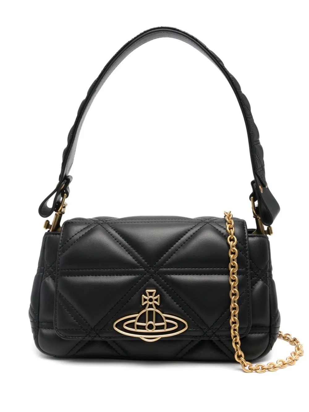 Vivienne Westwood medium Hazel shoulder bag - Black