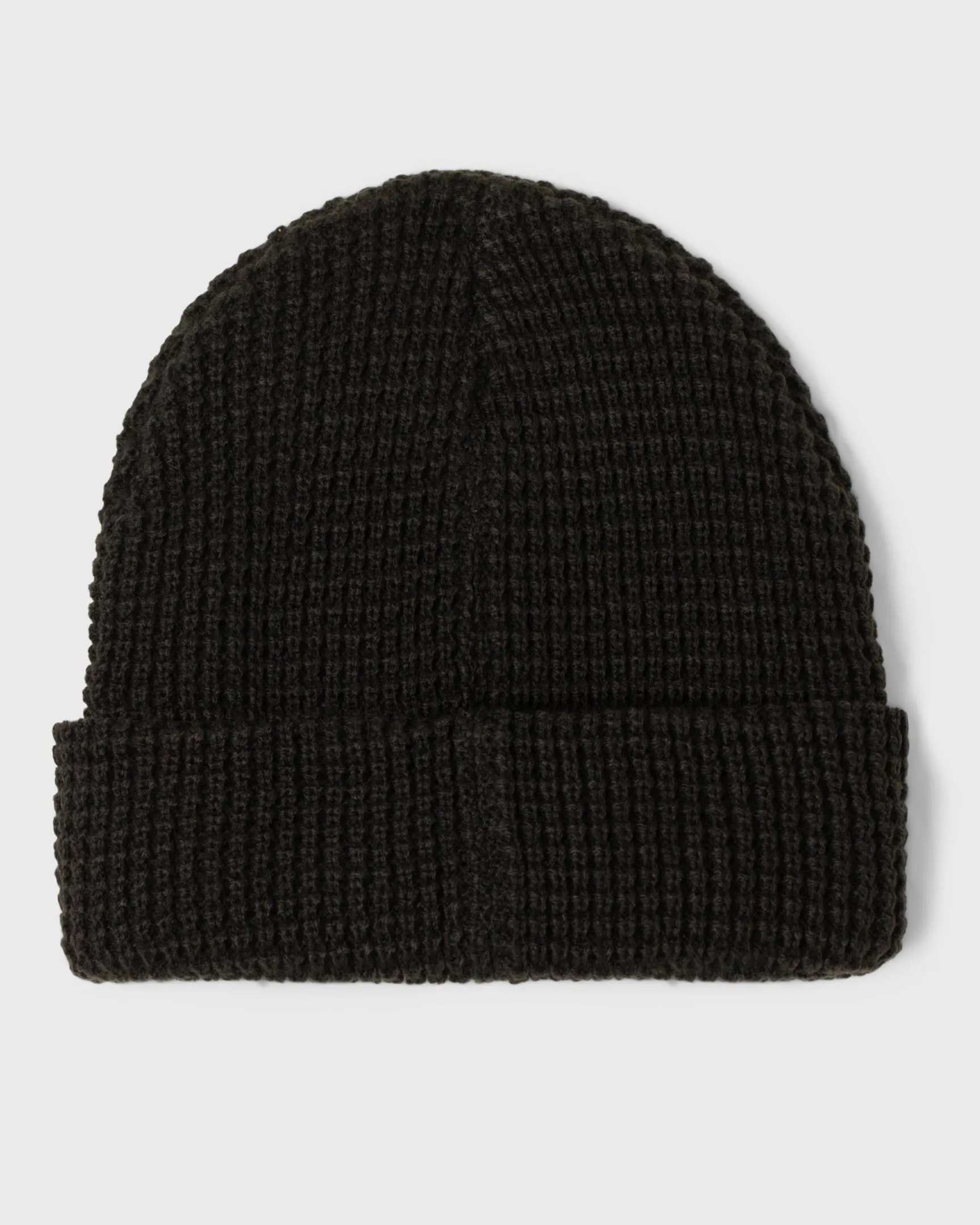 Waffle Beanie (Black)