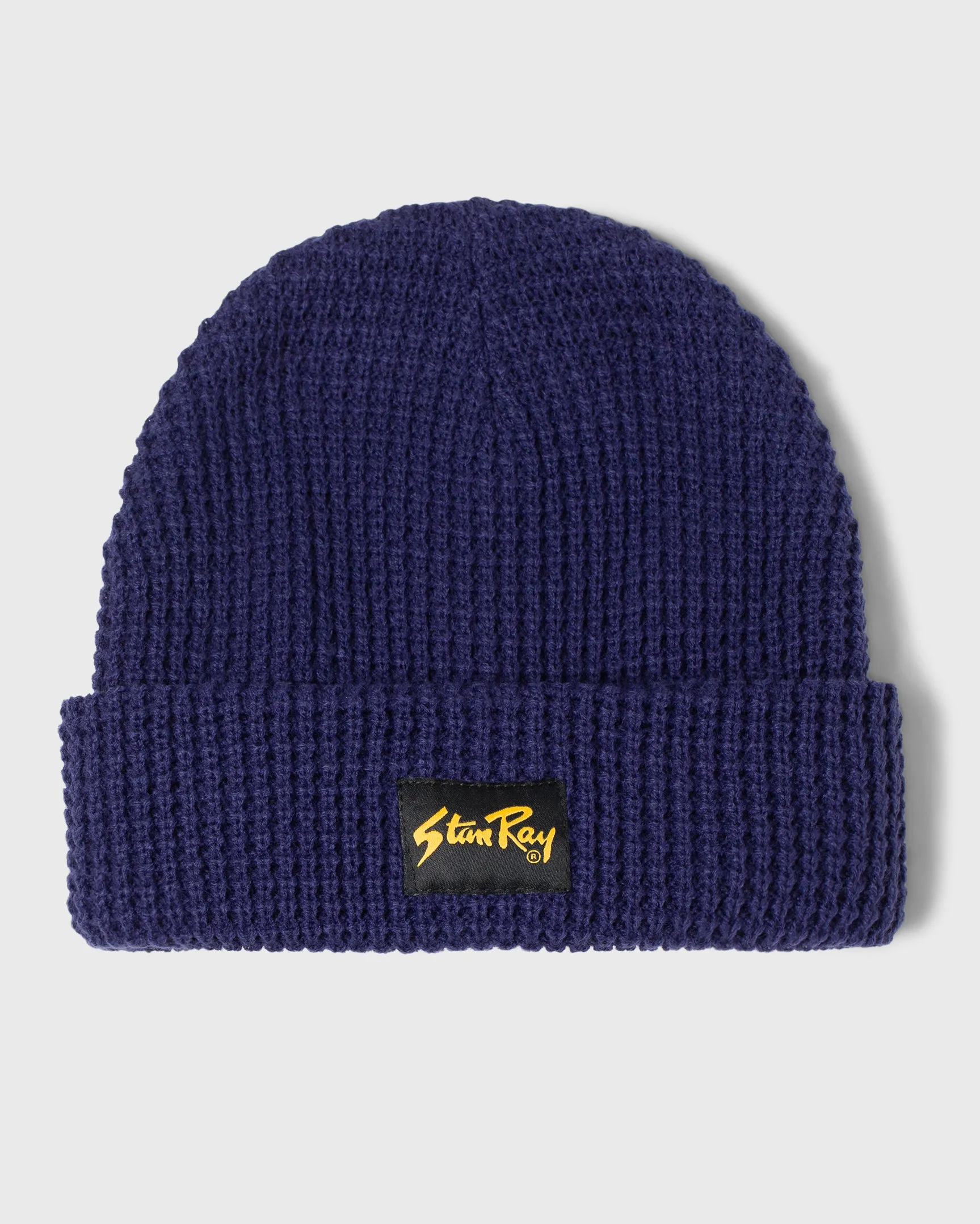 Waffle Beanie (Navy)