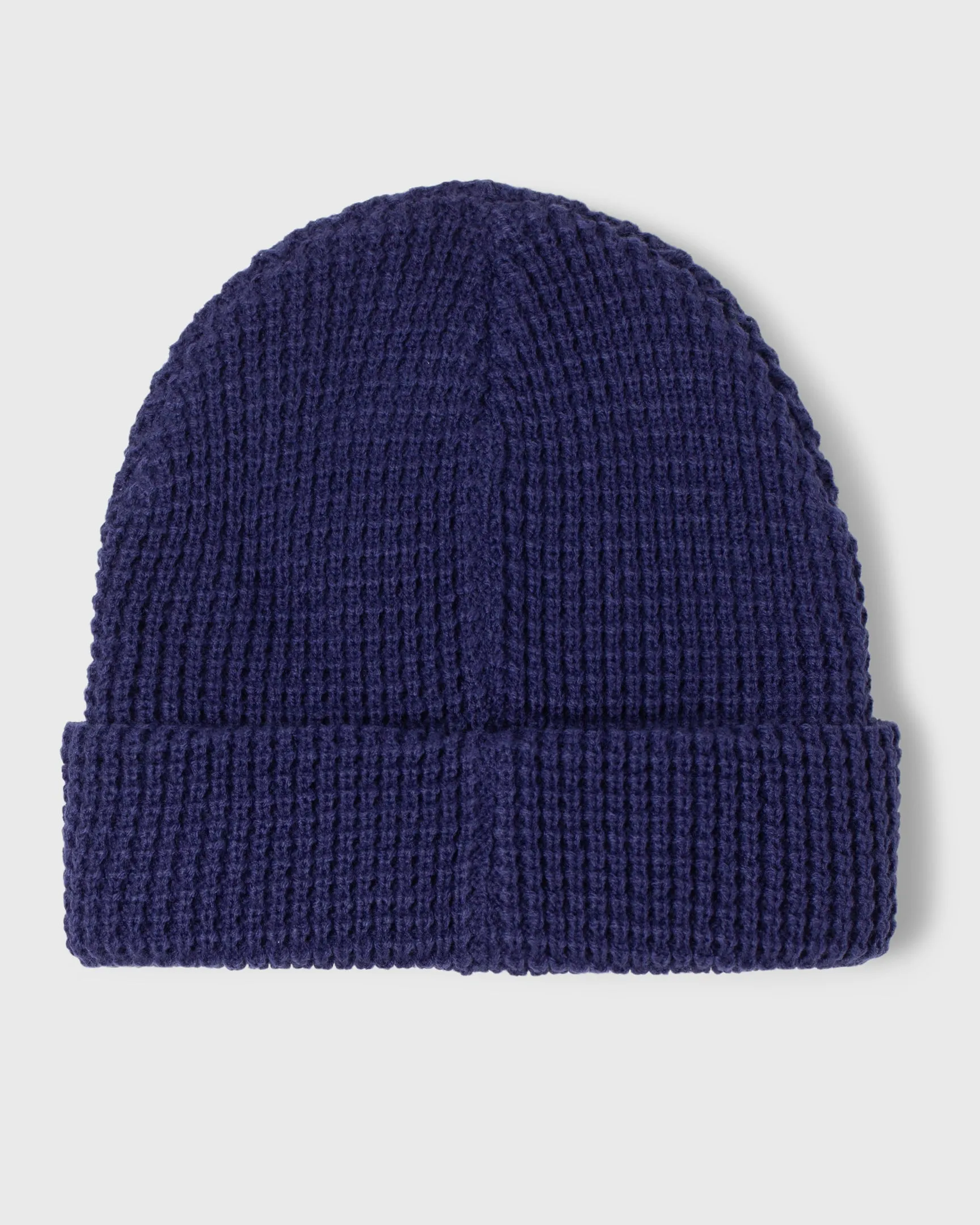 Waffle Beanie (Navy)