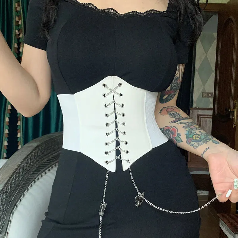 Waistband Girdle Gothic Corset cincher Belt