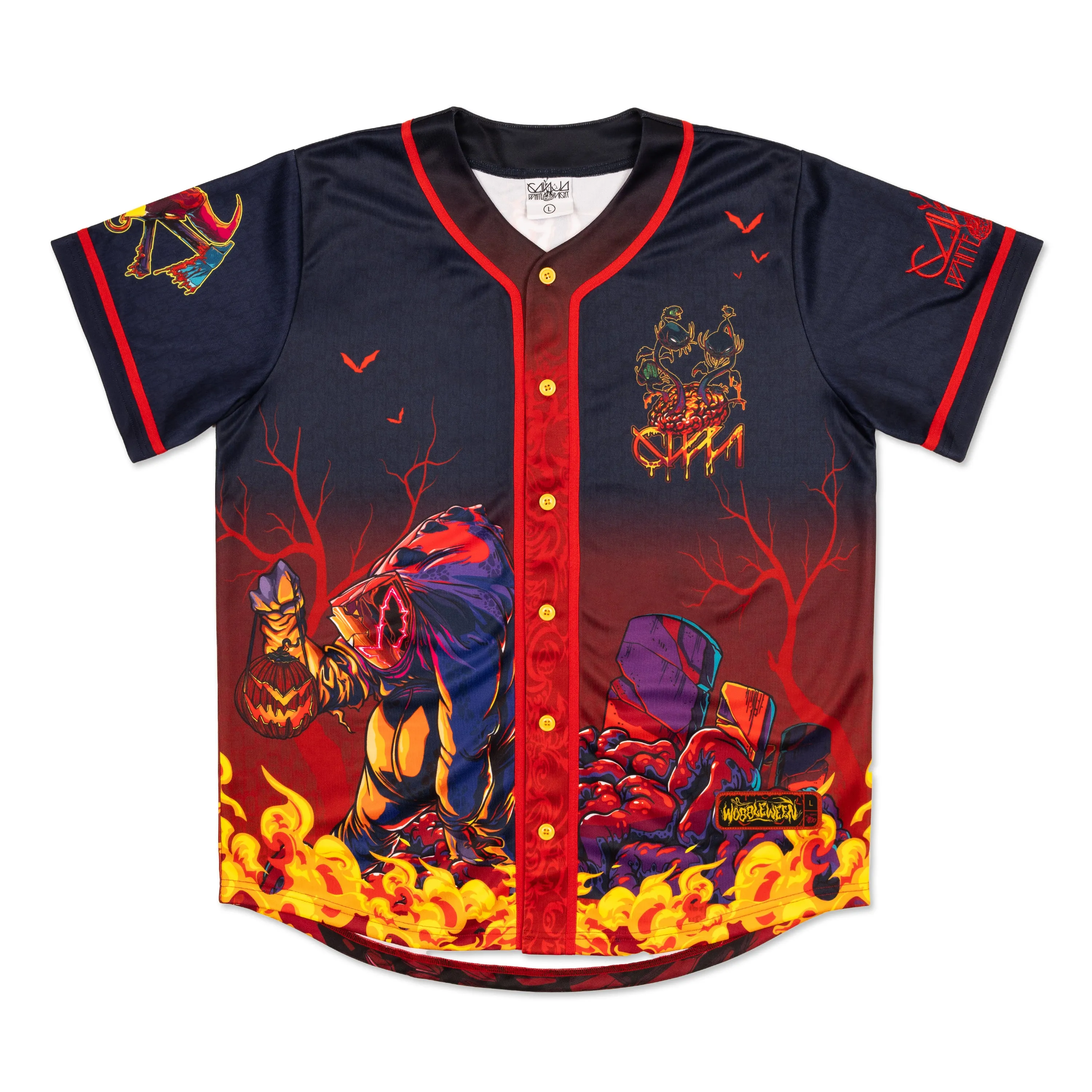 Wobbleween II Baseball Jersey