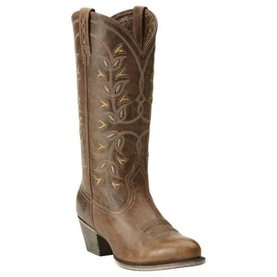 Women's Ariat Desert Holly Pearl Brown Boots 10014100