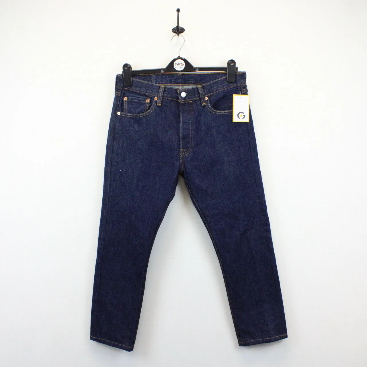 Womens LEVIS 501 Jeans Dark Blue | W32 L26