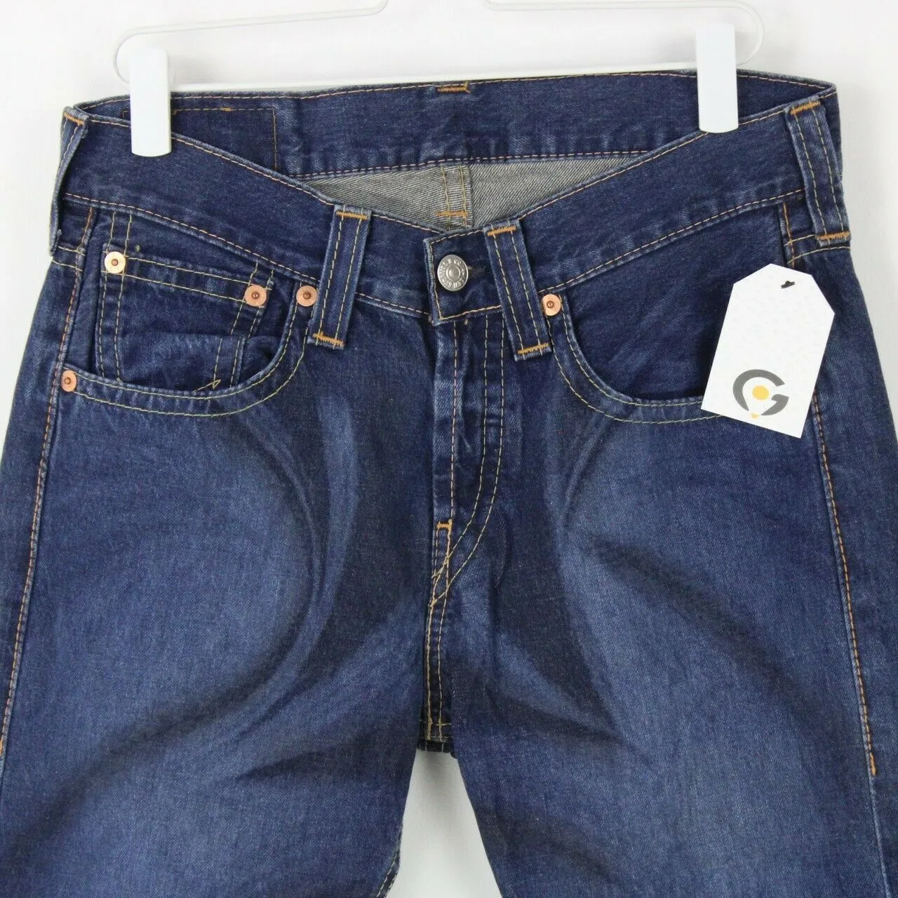 Womens LEVIS 901 Jeans Dark Blue | W32 L34