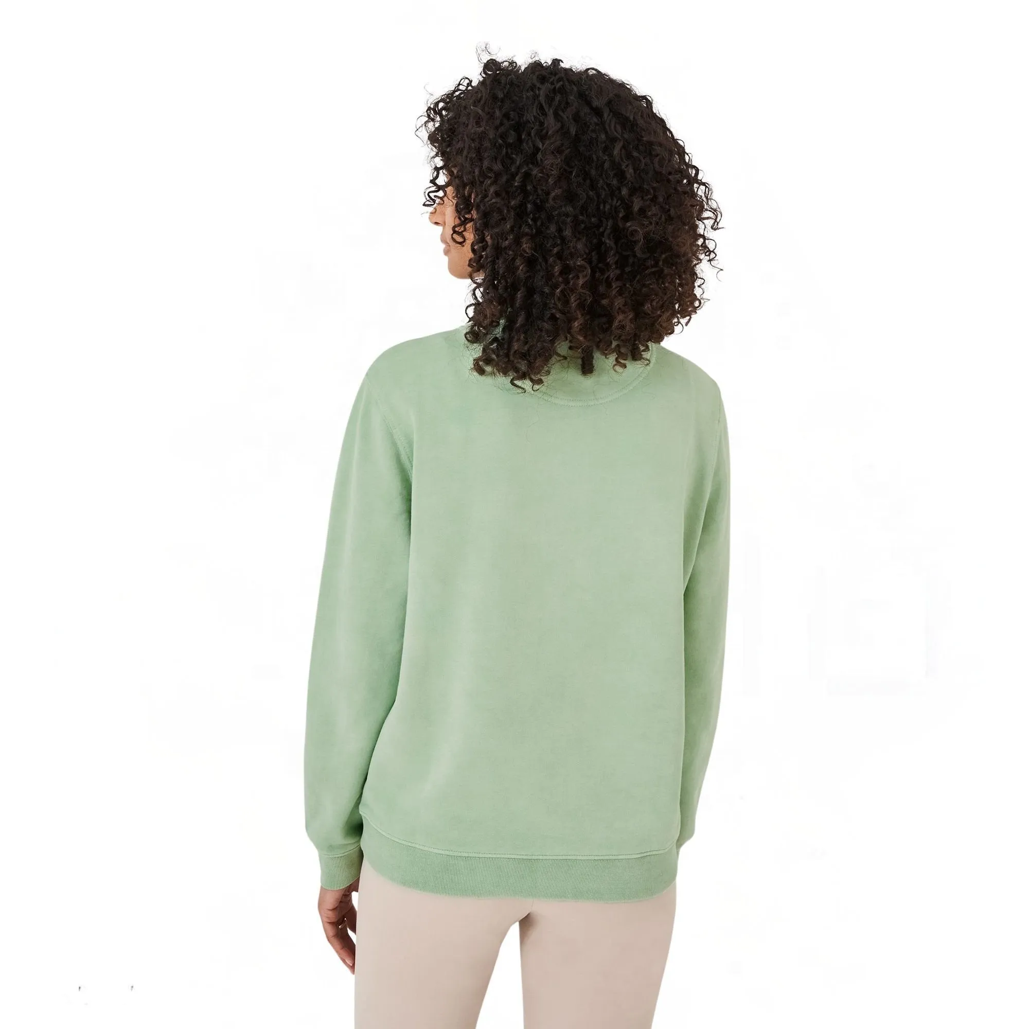 Womens Pigment Dyed Sweatshirt