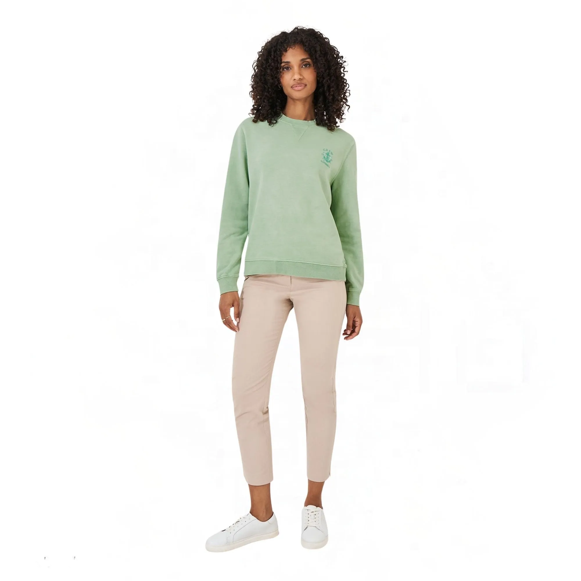 Womens Pigment Dyed Sweatshirt