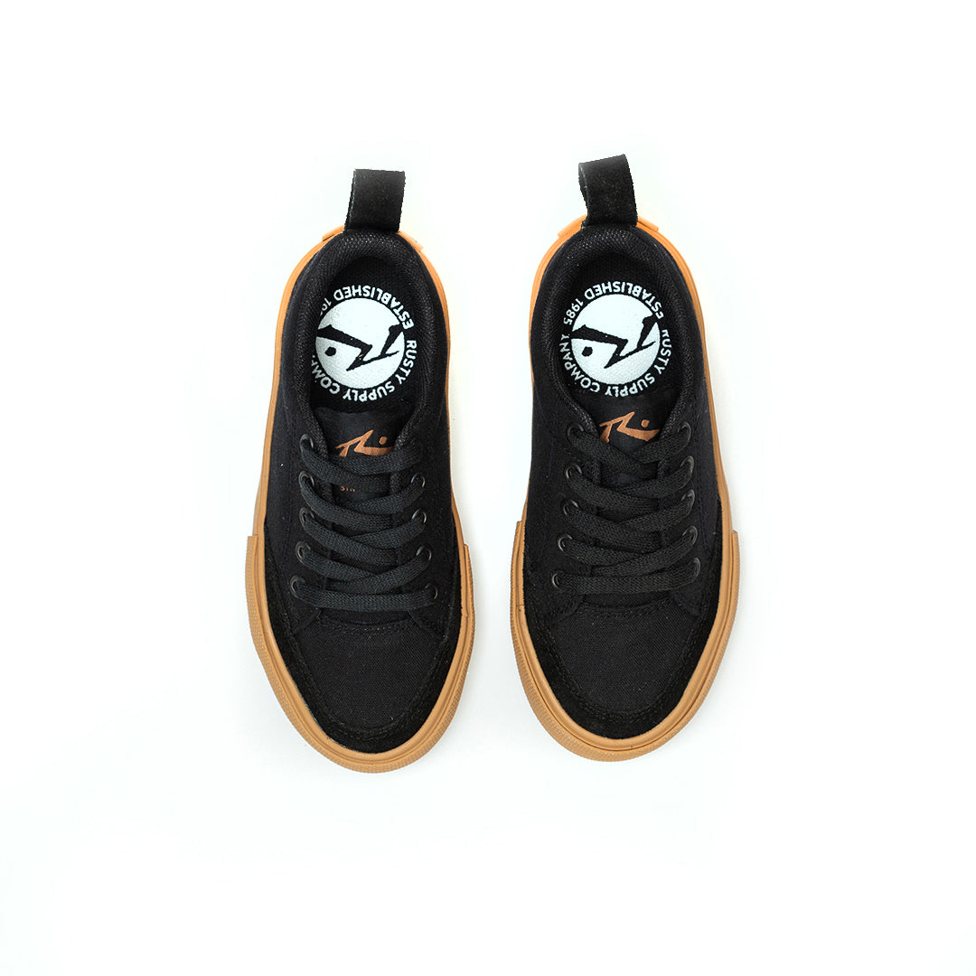 Zapatillas Rusty Toshi Black Caramel Junior